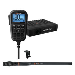 EcoXGear EcoXTalk 5 Watt Super Compact UHF CB Fixed Mounted Radio (4WD Pack)