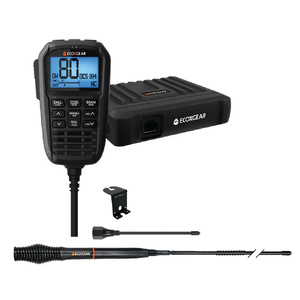 EcoXGear EcoXTalk 5 Watt Super Compact UHF CB Fixed Mounted Radio (Touring Pack)