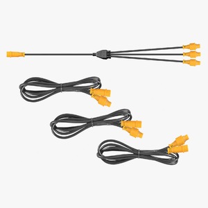 Hardkorr Extension Cable Kit (Orange 4-Pin Plugs)