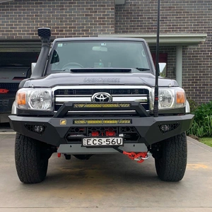 Offroad Animal Predator Bull bar, Suitable for Single cab Toyota Land Cruiser 79 Series, 2017-2023