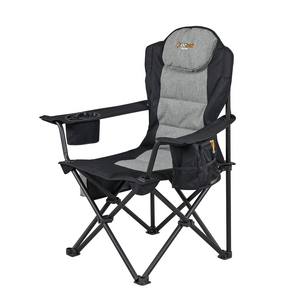 Oztrail Big Boy Arm Chair (Black)