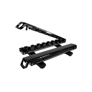 Kuat Grip 4 Ski Carrier (Grey Metallic & Orange Anodize)