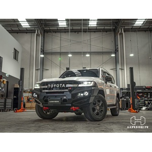 Hamer 4x4 King Series Bull Bar to suit Toyota Landcruiser 300 Series 2021 - Onwards (incl. 3.5T Rated Recovery Points)