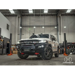 Hamer 4x4 King Series Bull Bar to suit Toyota Landcruiser 300 Series 2021 - Onwards (incl. 3.5T Rated Recovery Points)