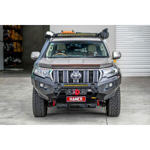 Hamer 4x4 King Series Bull Bar to suit Toyota Prado 150 Series2018 - Onwards (Includes Recovery Points)