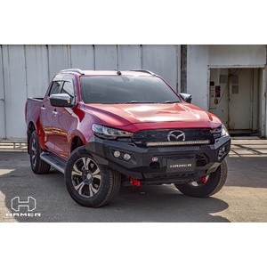Hamer 4x4 King Series Plus Bull Bar to suit Mazda BT-50 2024 - Onwards (incl. 3.5T Rated Recovery Points)