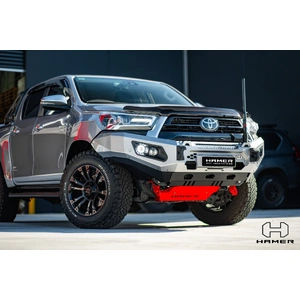 Hamer 4x4 King Series Bull Bar to suit Toyota Hilux 2020-2023 (incl. 3.5T Rated Recovery Points)