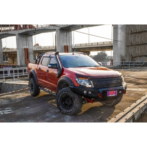 Hamer 4x4 King Series Bull Bar to suit Ford Ranger PX1 2012-2015 (incl. 3.5T Rated Recovery Points)