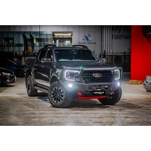 Hamer 4x4 King Series Plus Bull Bar to suit Ford Ranger 2022 - Onwards (No Flares) (Includes Recovery Points)