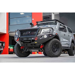 Hamer 4x4 King Series Plus Bull Bar to suit Nissan Navara 2021 - Onwards (incl. 3.5T Rated Recovery Points)