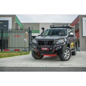 Hamer 4x4 King Series Plus Bull Bar to suit Toyota Prado 150 Series 2009-2013 (incl. 3.5T Rated Recovery Points)
