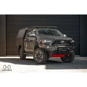 Hamer 4x4 King Series Bull Bar to suit Toyota Hilux 2020-2023 (incl. 3.5T Rated Recovery Points)