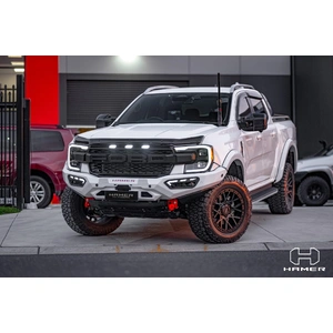 Hamer 4x4 Atlas Series Bull Bar to suit Ford Ranger 2022 - Onwards (incl. 3.5T Rated Recovery Points)