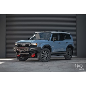 Hamer 4x4 Atlas Series Bull Bar to suit Toyota Prado 250 Series 2024 - Onwards (incl. 3.5T Rated Recovery Points)