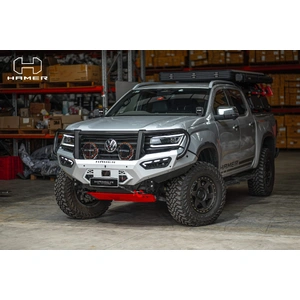 Hamer 4x4 Atlas Series Plus Bull Bar to suit Volkswagen Amarok 2023 - Onwards (incl. 3.5T Rated Recovery Points)