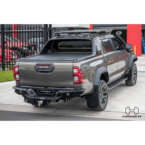 Hamer 4x4 Nova Rear Bar to suit Toyota Hilux 2018-2020 