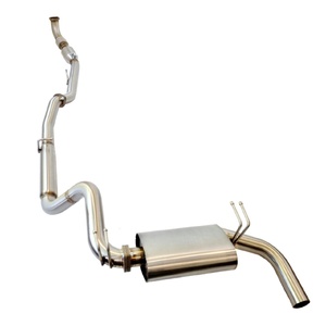 Torqit Catalytic Back 3.5" Exhaust to suit Suzuki Jimny JB74 2019 - Onwards