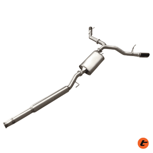 Torqit Catalytic Back Twin 3" Exhaust to suit Jeep Gladiator JT 2020 - Onwards 