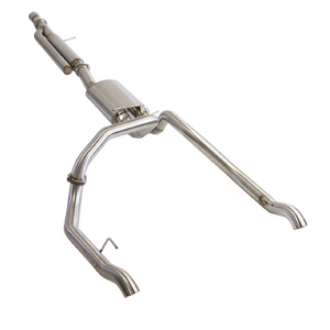 Torqit Catalytic Back 3.5" Single to 3" Twin Exhaust to suit Chevy Silverado 1500 01/2019 - Onwards