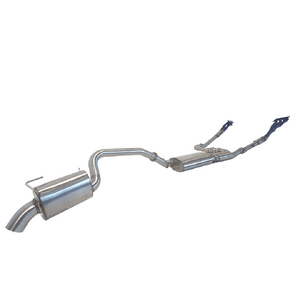 Torqit Catalytic Back 3" Twin to 3" Single Exhaust to suit Nissan Patrol 5.6L Y62 01/2013 - Onwards (Louder)