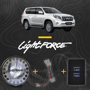 Lightforce - HTX2 Hybrid Driving Light Kit to suit Toyota Prado 150 Series (with Bi-LED Headlights)