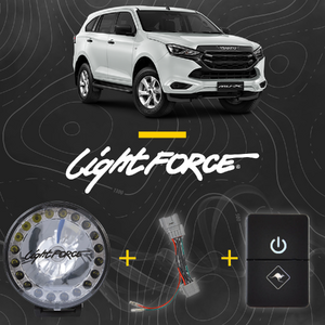 Lightforce - HTX2 Hybrid Driving Light Kit to suit Isuzu MU-X 2021 - Onwards