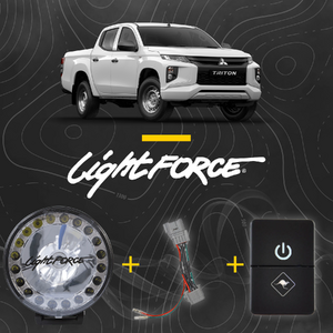 Lightforce - HTX2 Hybrid Driving Light Kit to suit Mitsubishi Triton MR 2018 - Onwards