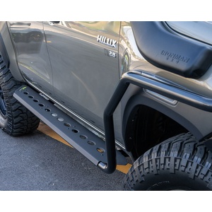 Ironman 4x4 Side Steps & Rails to suit Toyota Hilux N80 2015 - Onwards
