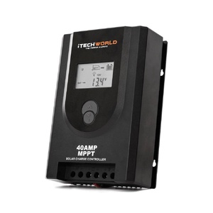 iTechWorld 40A MPPT Solar Charge Controller (12/24V)