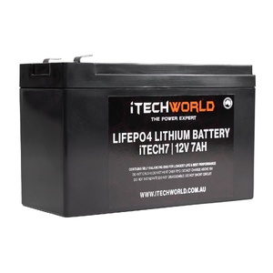 iTechWorld 7AH Lithium Deep Cycle Battery (12V)