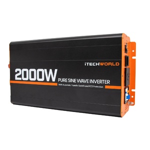 iTechWorld 2000W Pure Sine Wave Inverter with ATS and RCD (12V)