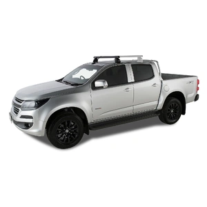 Rhino-Rack JA0214 Heavy Duty 2500 Black 1 Bar Roof Rack (Front) for HOLDEN Colorado Space Cab 2DR Ute (06/2012-Current)