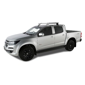 Rhino-Rack JA0215 Heavy Duty 2500 Black 1 Bar Roof Rack (Rear) for HOLDEN Colorado Space Cab 2DR Ute (06/2012-Current)