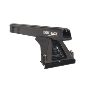 Rhino-Rack JA0817 Heavy Duty RLTF Black 2 Bar Roof Rack for VOLKSWAGEN Multivan 2DR Van (6/05 to 11/15) LWB (Low Roof)