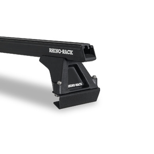 Rhino-Rack Heavy Duty RLTF Black 2 Bar Roof Rack for ISUZU F-Series Angled Roof 4DR Truck (01/1986-Current) - JA1020