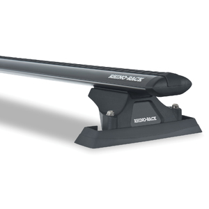 Rhino-Rack Vortex RFMPS Black 2 Bar Roof Rack for MITSUBISHI Pajero NH - NL SWB 4DR 4WD (05/1991-10/1999) - JA2110