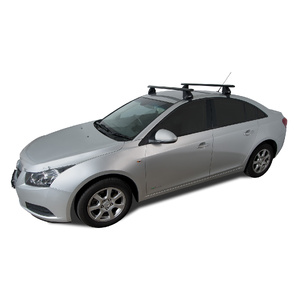 Rhino-Rack Vortex 2500 Black 2 Bar Roof Rack for HOLDEN Cruze 4DR Sedan (06/2009-Current) - JA2183