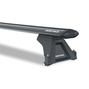 Rhino-Rack JA2755 Vortex RLTF Black 2 Bar Roof Rack for VOLKSWAGEN Transporter Crewvan T6 SWB (Standard Roof) 5DR Van (12/2015-Current)