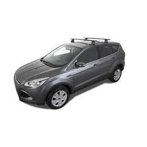 Rhino-Rack Vortex 2500 Black 2 Bar Roof Rack for FORD Kuga TF 4DR SUV (05/2013-12/2016) - JA3994