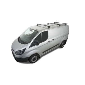 Rhino-Rack JA5417 Vortex RLTP Black 3 Bar Roof Rack for FORD Transit Custom Gen2 SWB 2DR Van (01/2024-Current)