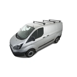 Rhino-Rack JA5418 Heavy Duty RLTP Black 3 Bar Roof Rack for VOLKSWAGEN Caravelle Gen7 (T7) LWB 2DR Van (01/2024-Current)