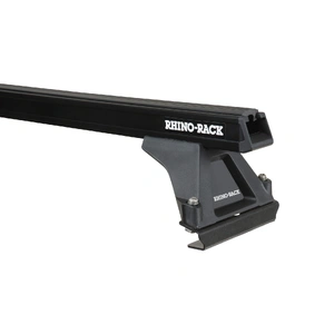 Rhino-Rack JA5737 Heavy Duty RLTF Black 1 Bar Roof Rack (Rear) for HYUNDAI iLoad 2DR Van (01/2008-12/2021)