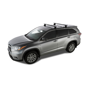 Rhino-Rack Vortex 2500 Black 2 Bar Roof Rack for TOYOTA Kluger (GX) Gen3 XU50 Bare Roof 5DR SUV (03/2014-12/2021) - JA6010