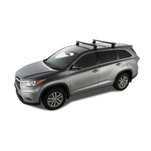 Rhino-Rack Heavy Duty 2500 Black 2 Bar Roof Rack for TOYOTA Kluger (GX) Gen3 XU50 Bare Roof 5DR SUV (03/2014-12/2021) - JA6013