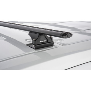 Rhino-Rack Vortex RLTP Black 2 Bar Roof Rack for FORD Transit LWB (Mid/High Roof) 2DR Van (01/2014-Current) - JA6333