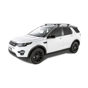 Rhino-Rack Vortex SX Black 2 Bar Roof Rack for LAND ROVER Discovery 5 With Roof Rails 5DR 4WD (07/2017-Current) - JA6418