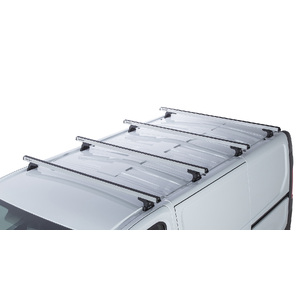 Rhino-Rack JA7936 Heavy Duty RLT600 Silver 4 Bar Roof Rack for RENAULT Trafic X82 2DR Van (5/15 On) SWB (Low Roof)