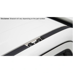 Rhino-Rack JA7943 Vortex RLT600 Ditch Mount Black 2 Bar Roof Rack for DODGE RAM 1500 Gen 4 DS Crew Cab 4DR Ute (01/2009-12/2018)