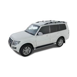 Rhino-Rack Vortex StealthBar Silver 2 Bar Roof Rack for MITSUBISHI Pajero NS-NX LWB (With Roof Rails) 4DR 4WD (11/2006-Current) - JA7952