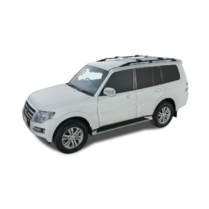 Rhino-Rack JA7952 Vortex StealthBar Silver 2 Bar Roof Rack for MITSUBISHI Pajero NS-NX LWB (With Roof Rails) 4DR 4WD (11/2006-Current)